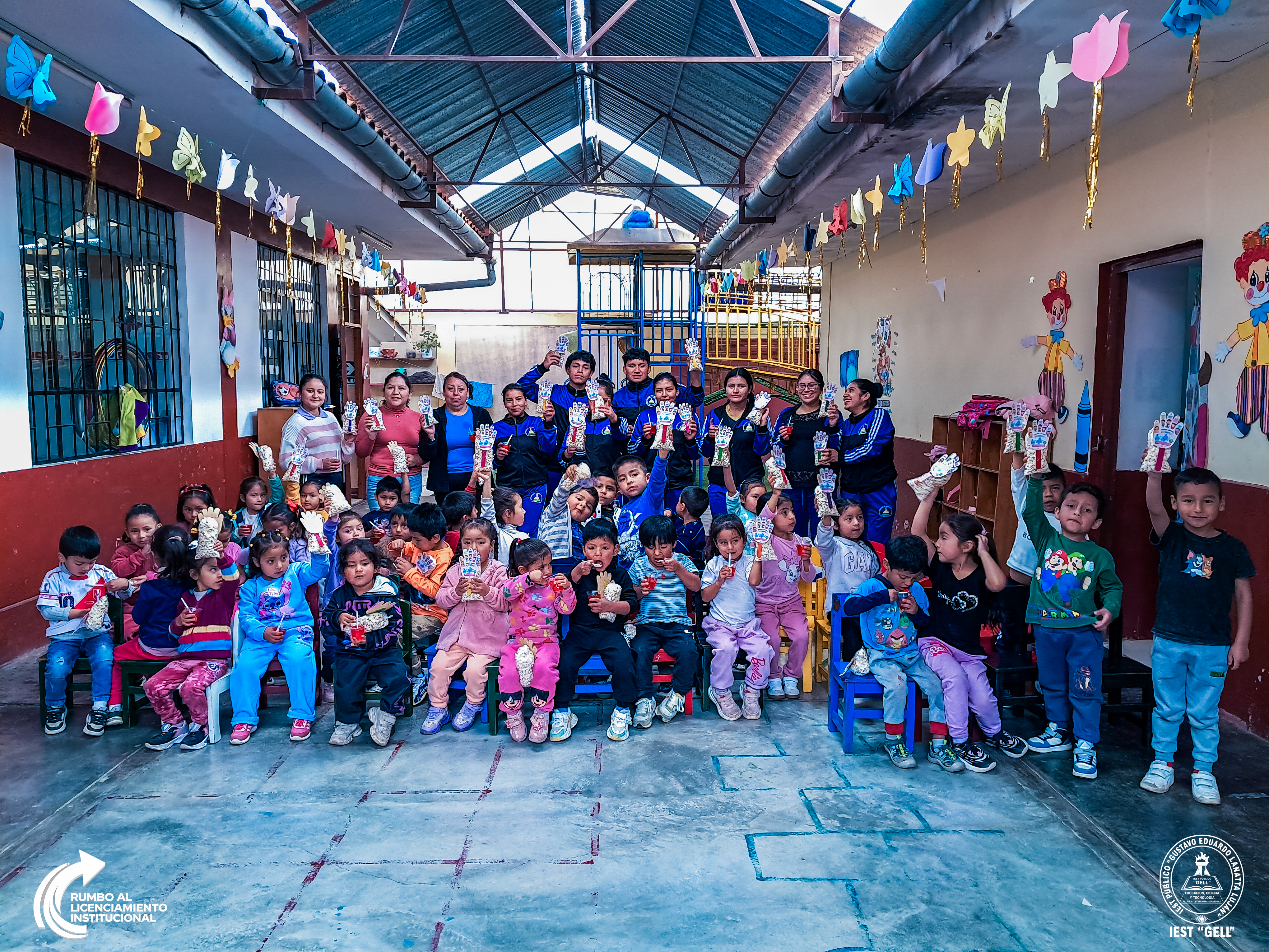 🔵 IESTP “GELL” culmina campaña de promoción del lavado de manos beneficiando a niños de las localidades del distrito de Leymebamba 🤲🏻